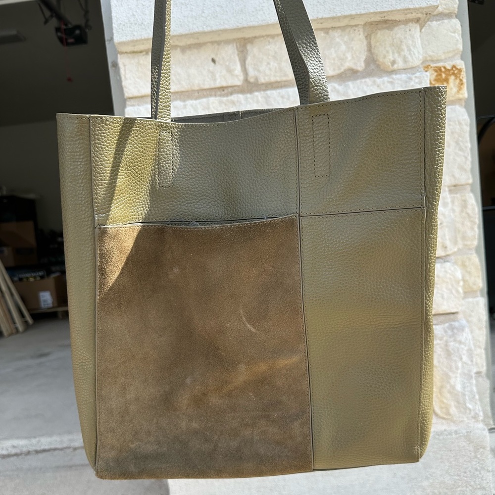 Treasure and bond Olive oversized tote
